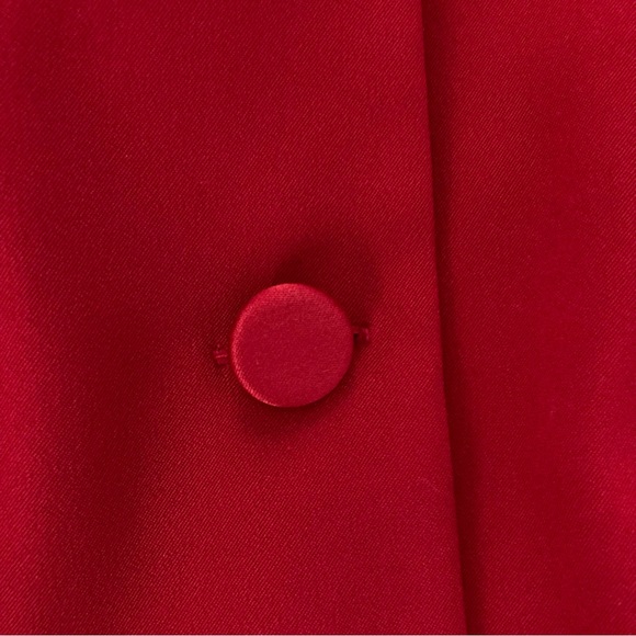 Giorgio Fiorlini red long jacket size 8 - Picture 8 of 10